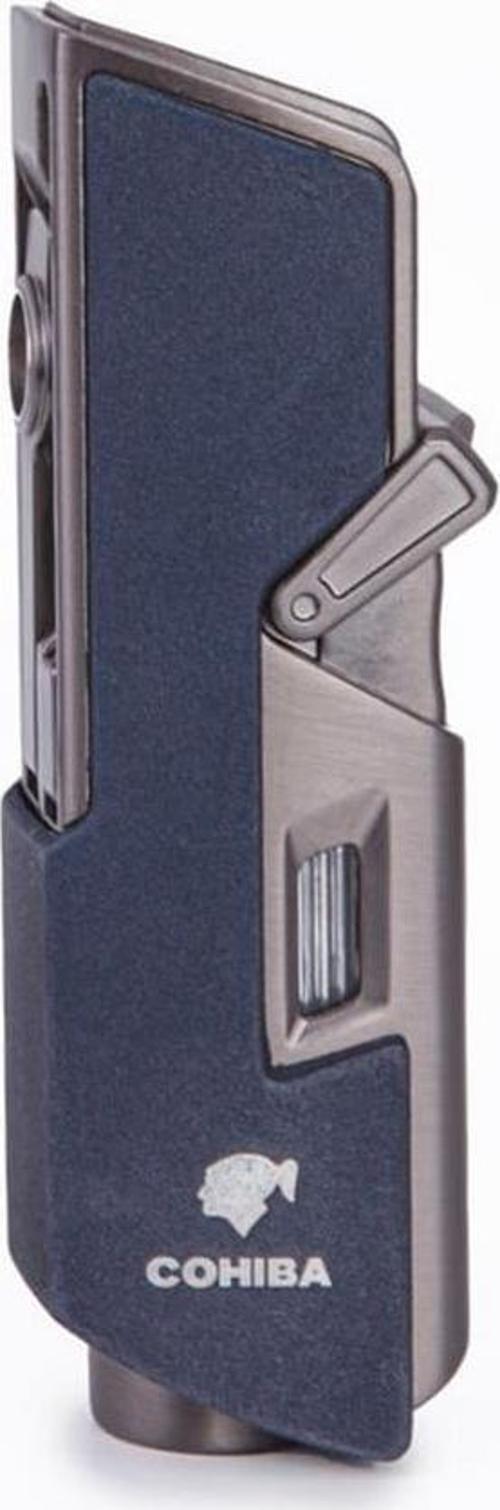 Cohiba CCM0637 Jet Torch Delicili Puro Çakmağı Lacivert