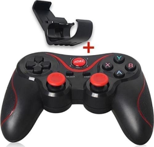Wireless Joystick Gamepad Kablosuz Oyun Kolu Bluetooth Telefon Tutacağı Standlı PC Telefon Tablet