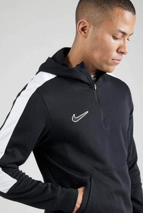 Therma Fit Çeyrek Fermuar Siyah Erkek Sweatshirt