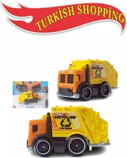 1/64 Ölçek Total Disposal Çöp Kamyonu
