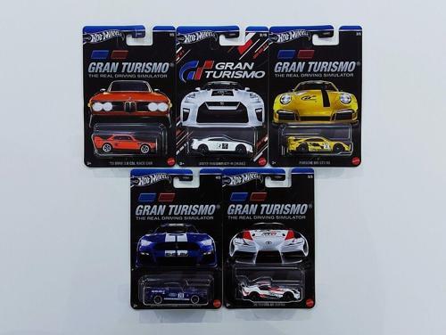 2024 Gran Turismo 5'Li Özel Set Model Arabalar ( Nissan Gt-R, Toyota Supra, Mustang, Bmw, Porsche )