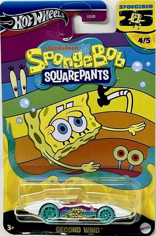 Film Arabaları Özel Seri Spongebob Second Wind 3+ Yaş