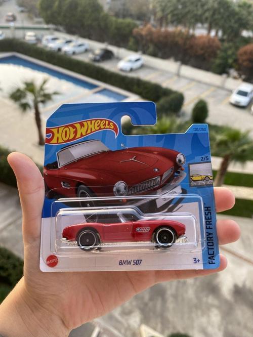 Hotwheels Bmw 507 Kırmızı Oyuncak Araba 1/64 Ölçek