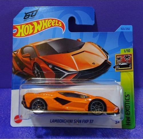 Lamborghını Sıan Fkp 37. Hw Exotıcs 1/10 Kısa Kart. Turuncu Renkte 2023