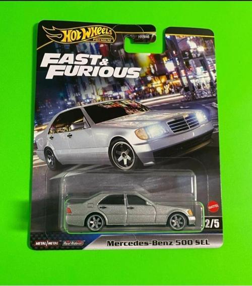 Premium Fast And Furious Mercedes - Benz 500 Sel 1/64 Oyuncak Araba Koleksiyon Modeli