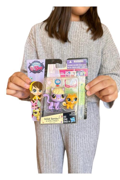 Littlest Pet Shop Neşeli Oyuncak Minişler 2'Li Aksesuarlı Miniş Ailesi Oyuncak Pet Shop Miniş 02