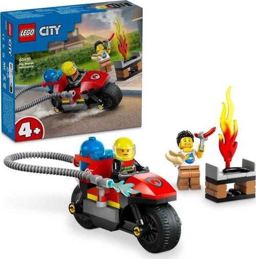 ® City İtfaiye Kurtarma Motosikleti 60410 - 4 Yaş Ve Üzeri Çocuklar İçin İtfaiye Motosikl