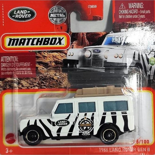 C0859 1:64 Tekli Arabalar 1966 Land Rover Gen Iı Hfr76