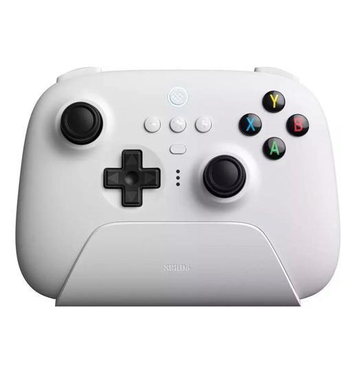 Ultimate 2.4G Controller Ve Şarj Dock - Beyaz, Windows, Android PC Ipad Uyumlu