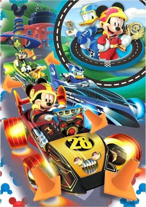 Çocuk 50 Parça Mickey Mouse Puzzle