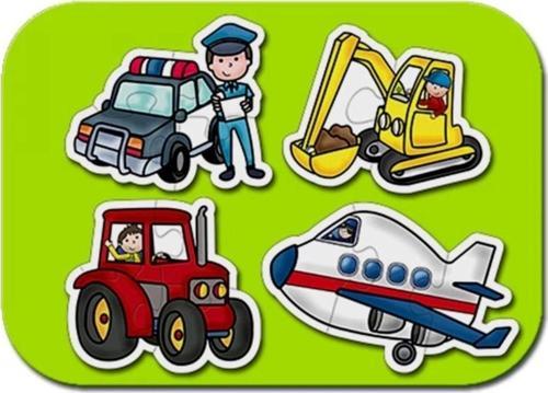 Çocuk Baby Puzzle Meslekler
