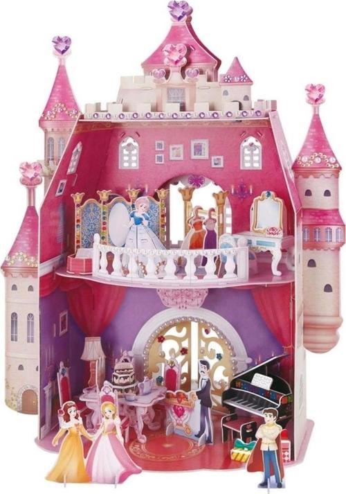 Çocuk CubicFun Prenses Doğumgünü Şatosu 3D Puzzle