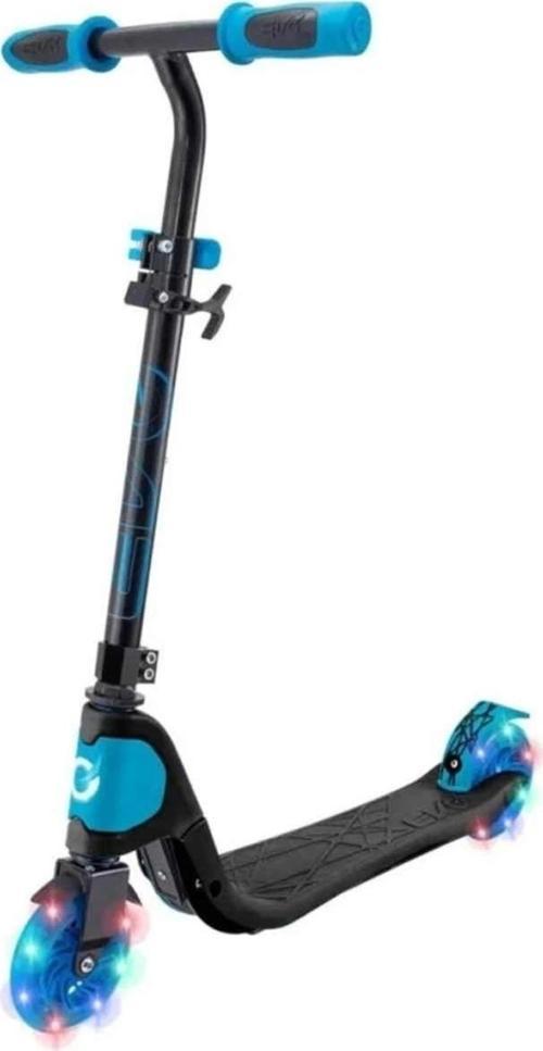 Çocuk Evo 2 Tekerlekli Hafif Hız Scooter Mavi