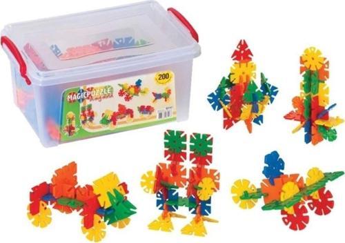 Çocuk Dede Magic Puzzle Küçük Boy 200 Parça