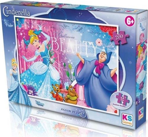 Çocuk Ks Games Cinderella Puzzle 200 Parça