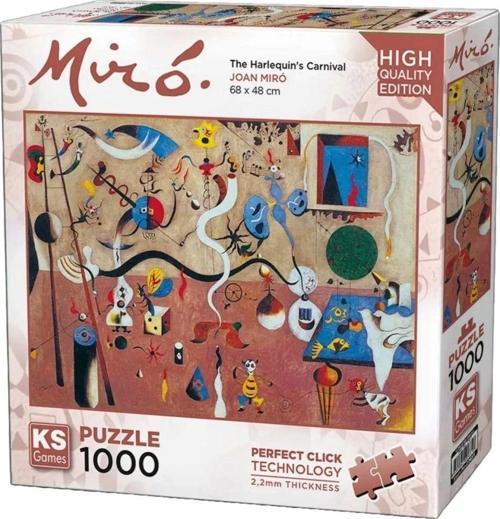 Çocuk KS Games Miró: Carnival of Harlequin Puzzle 1000 Parça 20661