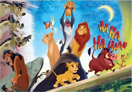 Çocuk KS Lion King 100 Parça Puzzle