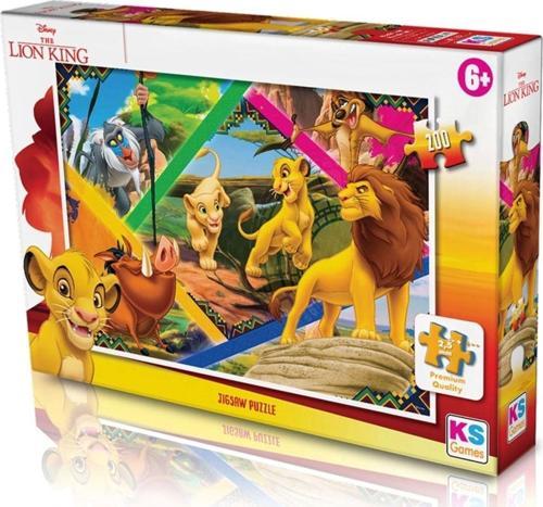 Çocuk KS Lion King Puzzle 200 Parça