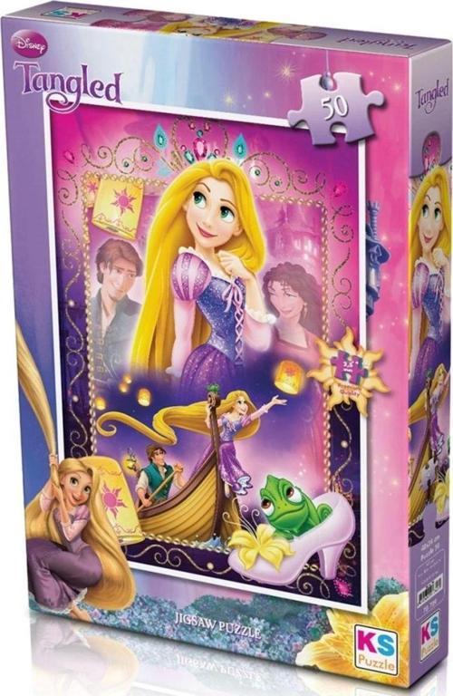 Çocuk KS Tangled 50 Parça Puzzle