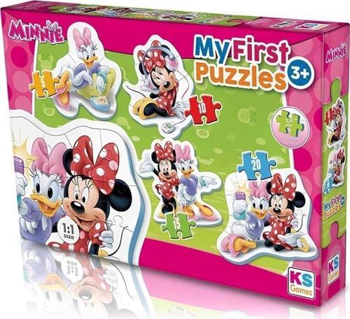 Çocuk KSGamesMinnieMyFirstPuzzle4in1