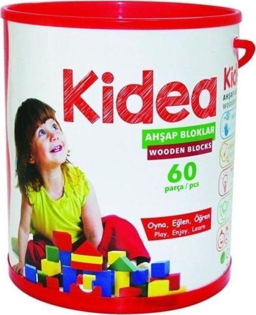 Çocuk KID-1002 Chiva, 60 Parça Ahşap Bloklar