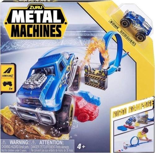 Çocuk MEA01000 Metal Machines Kızgın Yol Oyun Seti