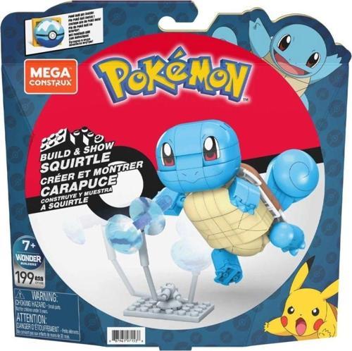 Çocuk Mega Pokémon Squirtle Yap Ve Oyna 199 Parça Figür Seti
