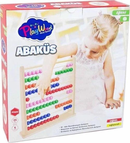 Çocuk ONY-378 Ahşap Büyük Abaküs -Onyıl