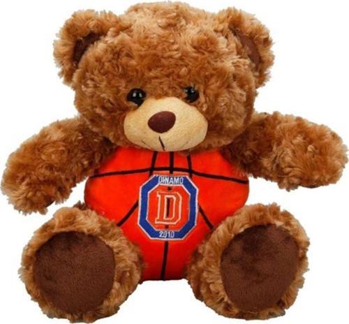 Dinamo Basketbol Topu Gövdeli Oturan Peluş Ayı 30 cm.