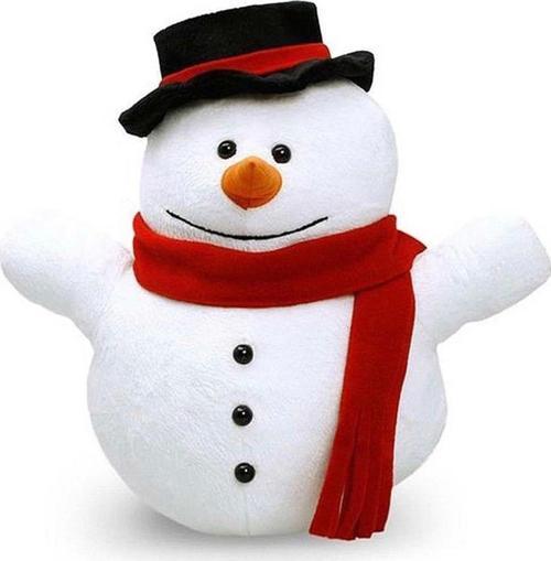 Çocuk Peluş Kardan Adam 30cm