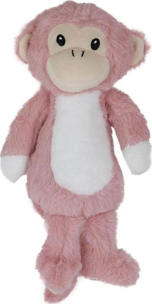 Maymun Pembe Peluş Çocuklar İçin Eğitici ve Eğlenceli Peluş Maymun Seti