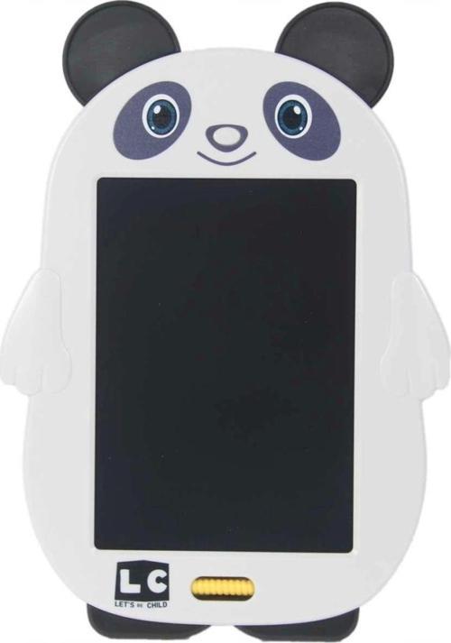 Panda figürlü çizim tableti 22 cm ile çocuklara eğlenceli ve öğretici yaratıcılık saati