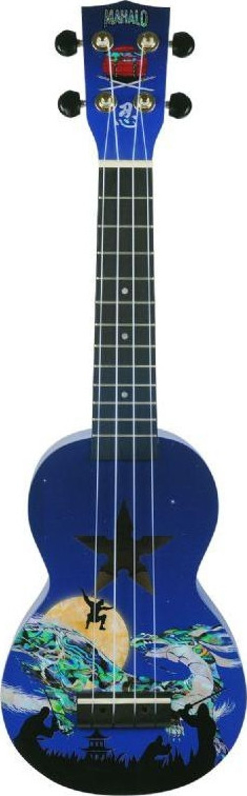 MA1NJ Art Series Soprano Ukulele (Ninja)
