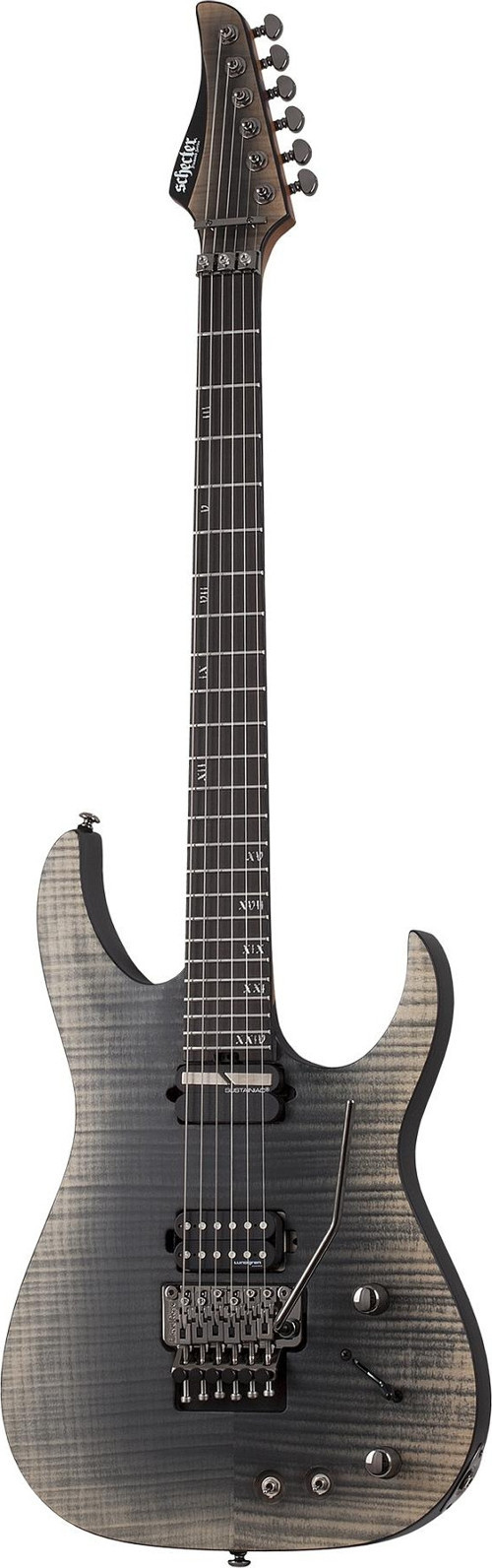 Banshee Mach-6 FR S Elektro Gitar (Fallout Burst)