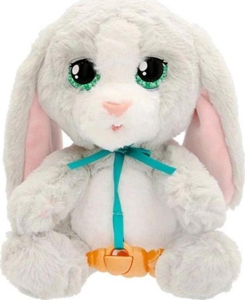 Sesli Tavşan Peluş 20 cm Eğitici Yumuşak Peluş Oyuncak Çocuklar İçin