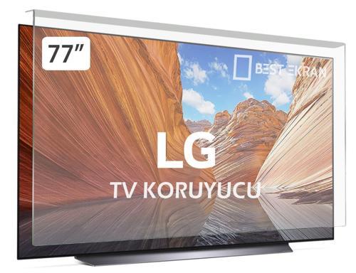 LG OLED77W8PLA Tv Ekran Koruyucu - LG 77" inç OLED TV Ekran Koruyucu