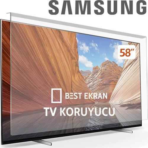Samsung LED TV 58" inç 146cm Smart Crystal Uhd 4k-8k OLED QLED Televizyon Tv Ekran Koruyucu