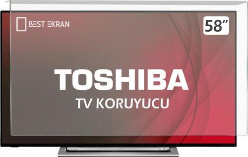 TOSHIBA 58UA3D63DT Tv EKRAN KORUYUCU - Toshiba 58" inç 146 cm 147 Ekran Koruyucu 