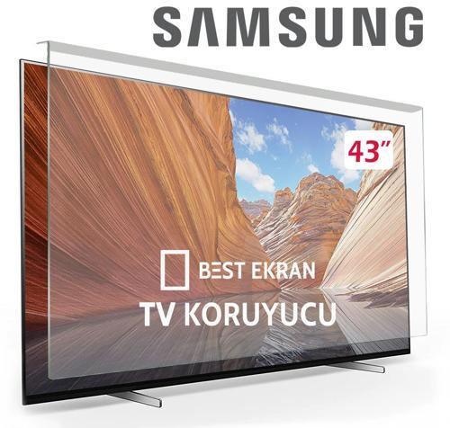 Samsung LED TV 43" inç 108cm Smart Crystal Uhd 4k-8k Televizyon Tv Ekran Koruyucu