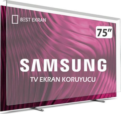 SAMSUNG 75Q60D TV EKRAN KORUYUCU - Samsung 75" inç 4K Smart Qled QE75Q60DAUXTK