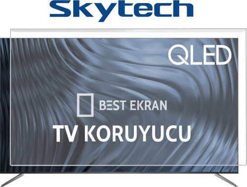 Skytech 75" inç LED OLED QLED Android 4K-8K Smart Televizyon Tv Ekran Koruyucu