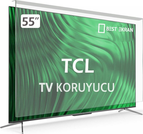 TCL 55T7B TV EKRAN KORUYUCU - Tcl 55" inç 139 Ekran 4K Ultra Hd Google LED