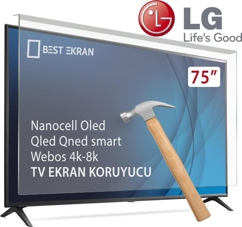 LG 75UP77006LB TV EKRAN KORUYUCU - LG 75" inç TV Koruyucu