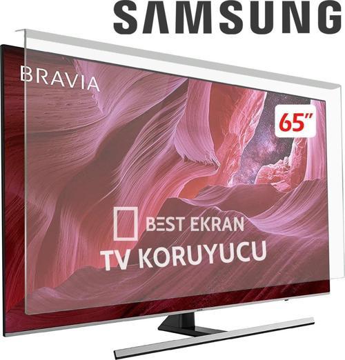 Samsung LED TV 65" inç 164cm OLED QLED Crystal Smart Uhd 4k 8k Televizyon Tv Ekran Koruyucu
