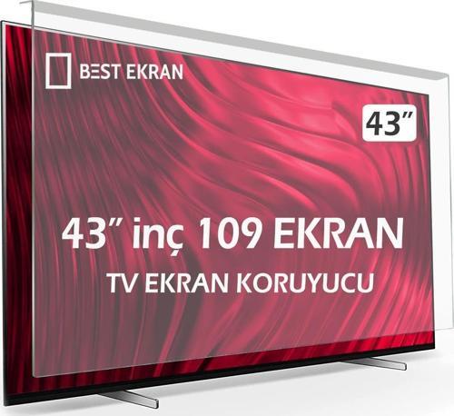 STRONG ML43ES4000F Tv ekran Koruyucu 43" 109cm Ekran FRAMELESS Full HD Android Koruyucu 