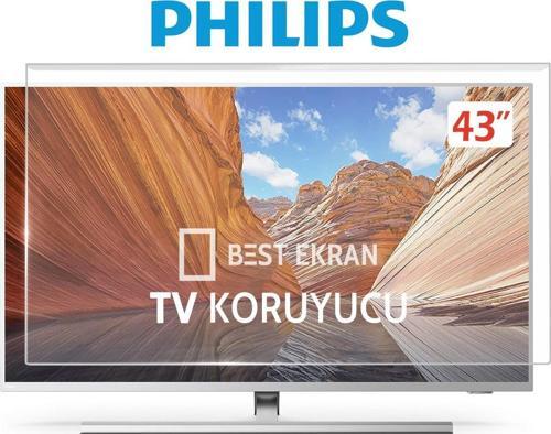 Philips 43PUS8909 tv koruyucu - Philips 43" inç Ambilight the one Tv kırılmaz koruyucu