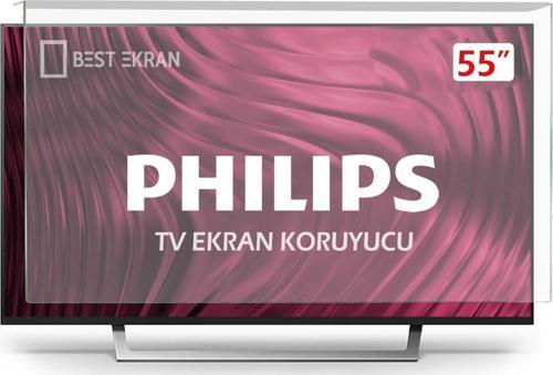 Philips 55PUS7373 TV EKRAN KORUYUCU - Philips 55" inç 139 cm Tv Ekran Koruyucu