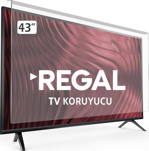REGAL 43R75F02 TV EKRAN KORUYUCU - Regal 43" inç 108 Ekran 4K Ultra HD Android Smart LED TV Koruyucu