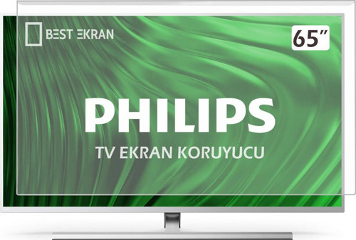 Philips 65PUS8949 TV EKRAN KORUYUCU - Philips 65" inç 165 Ekran 4K Ambilight Kırılmaz Koruyucu