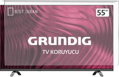 GRUNDIG 55GCU7855AP TV EKRAN KORUYUCU - Grundig 55" inç 139 Ekran Koruyucu 